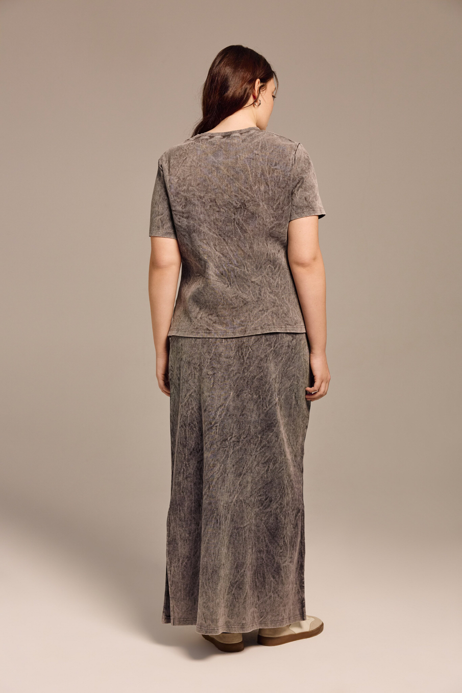 Юбка с эффектом потертости «Нирвана»