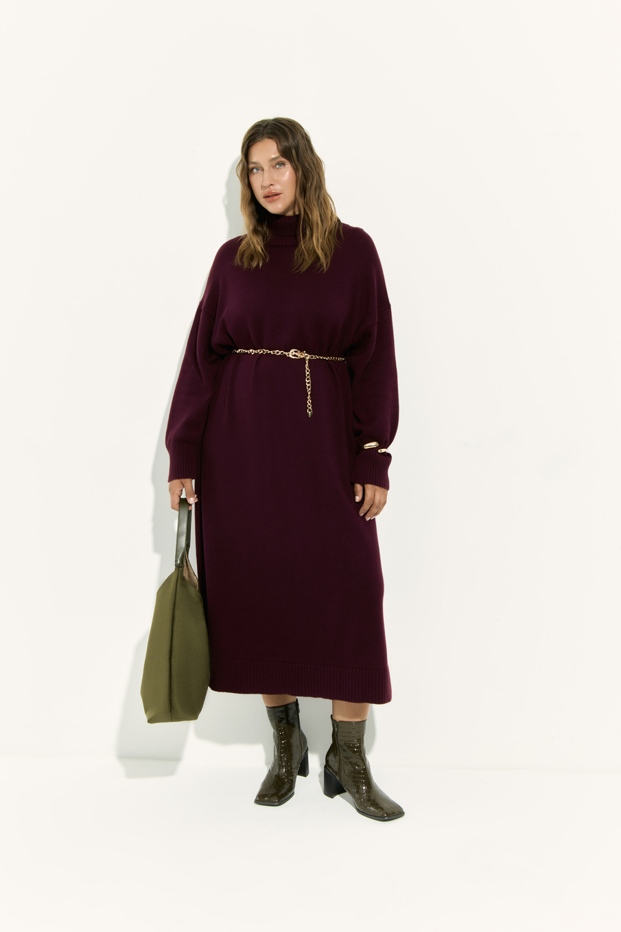 Платье с кашемиром FRANCES