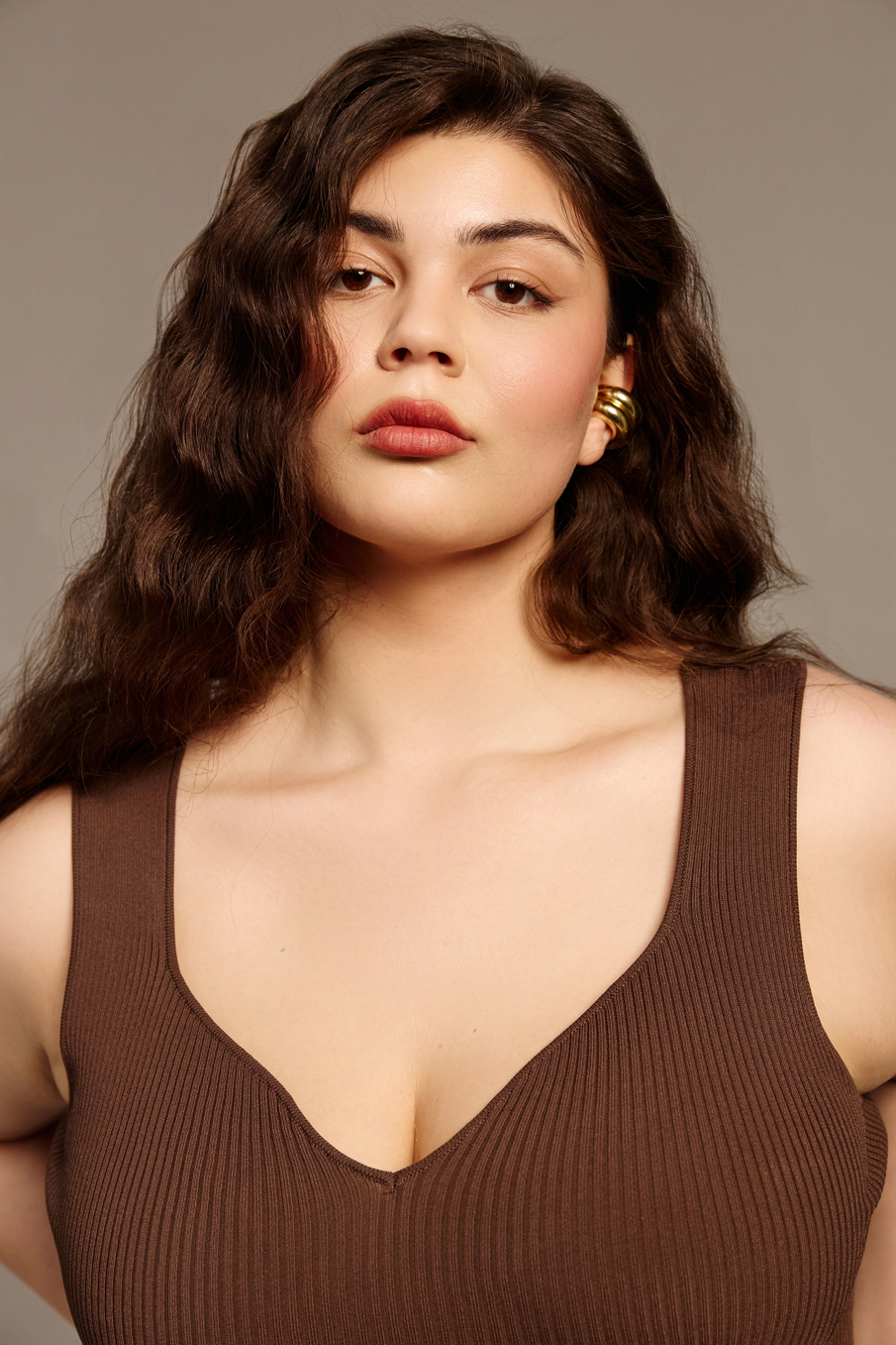 Топ из холодной вискозы ФУЭГО