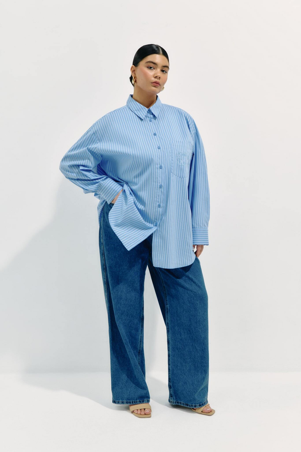 Рубашка со сборкой REMI