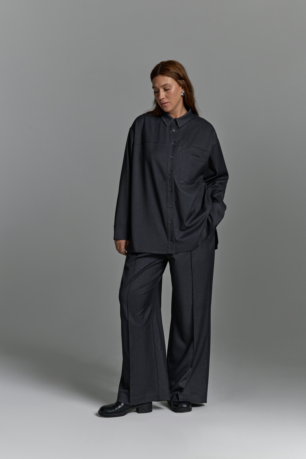 Рубашка с вышивкой ZION