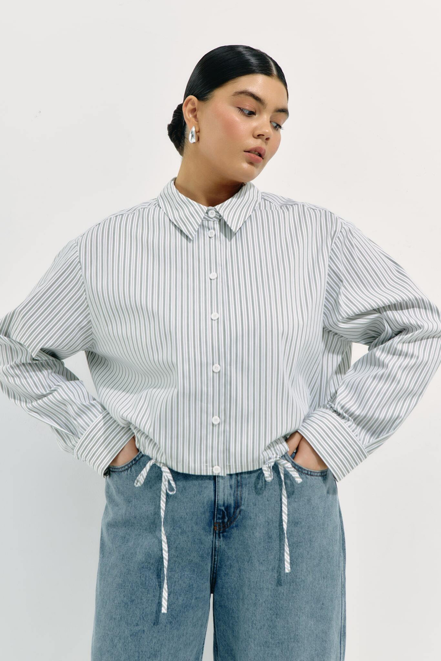 Рубашка укороченная JULES