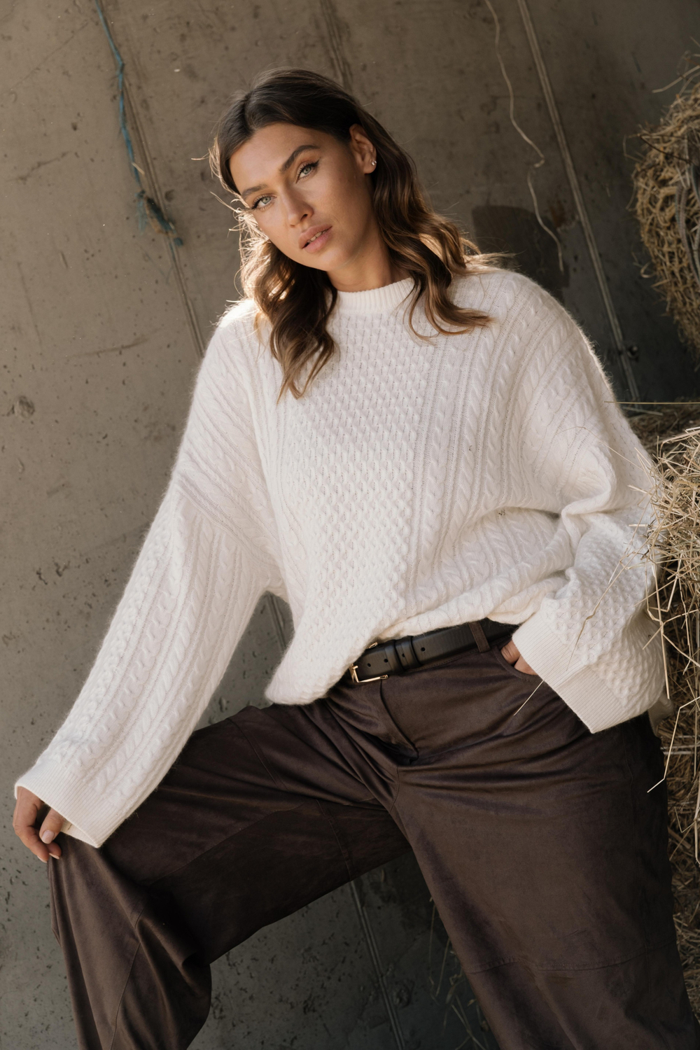 Джемпер с ангорой CALM