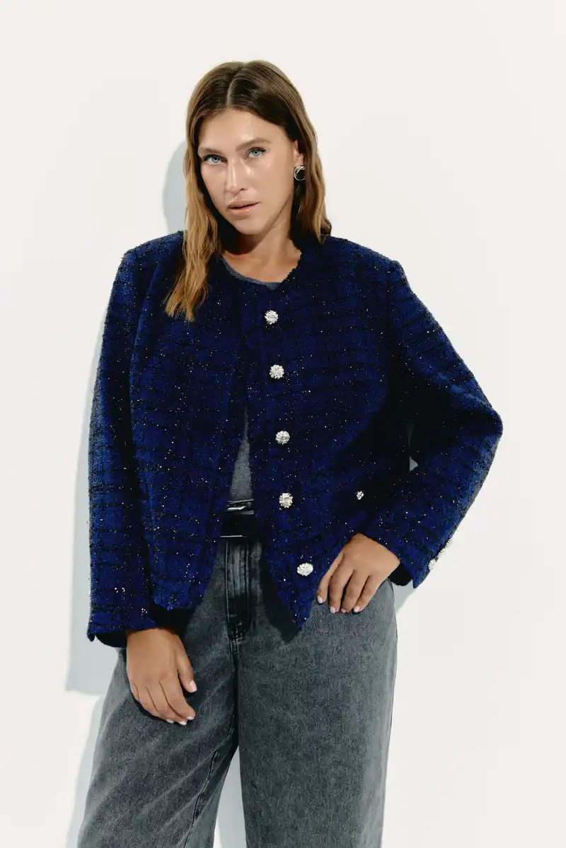 Твидовый жакет ASHLEY