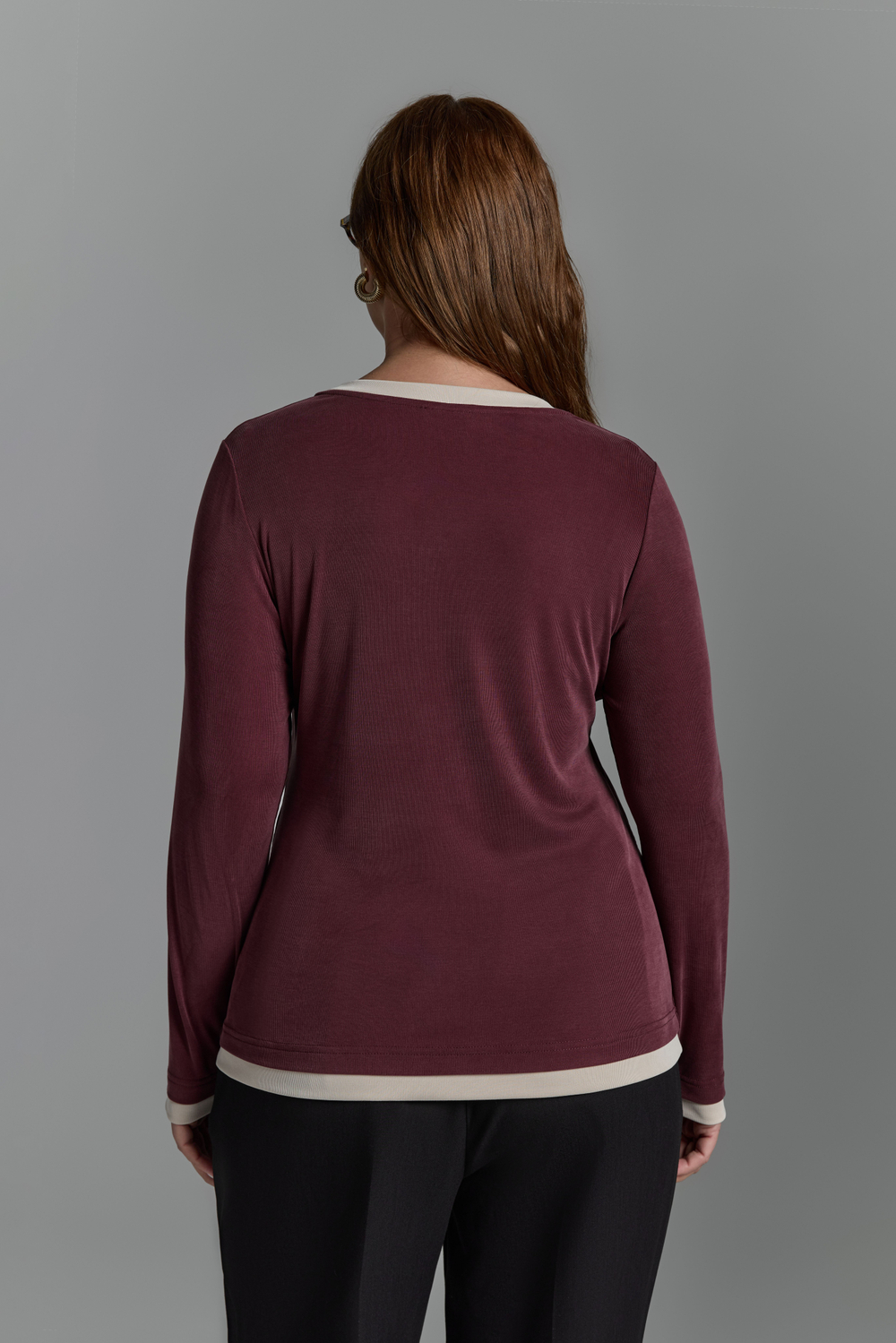 Лонгслив из вискозы ILLUSION