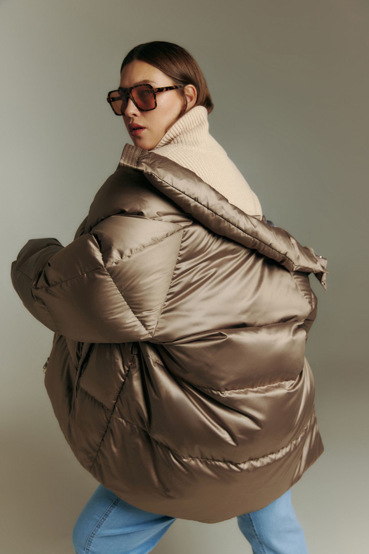 Пуховик короткий