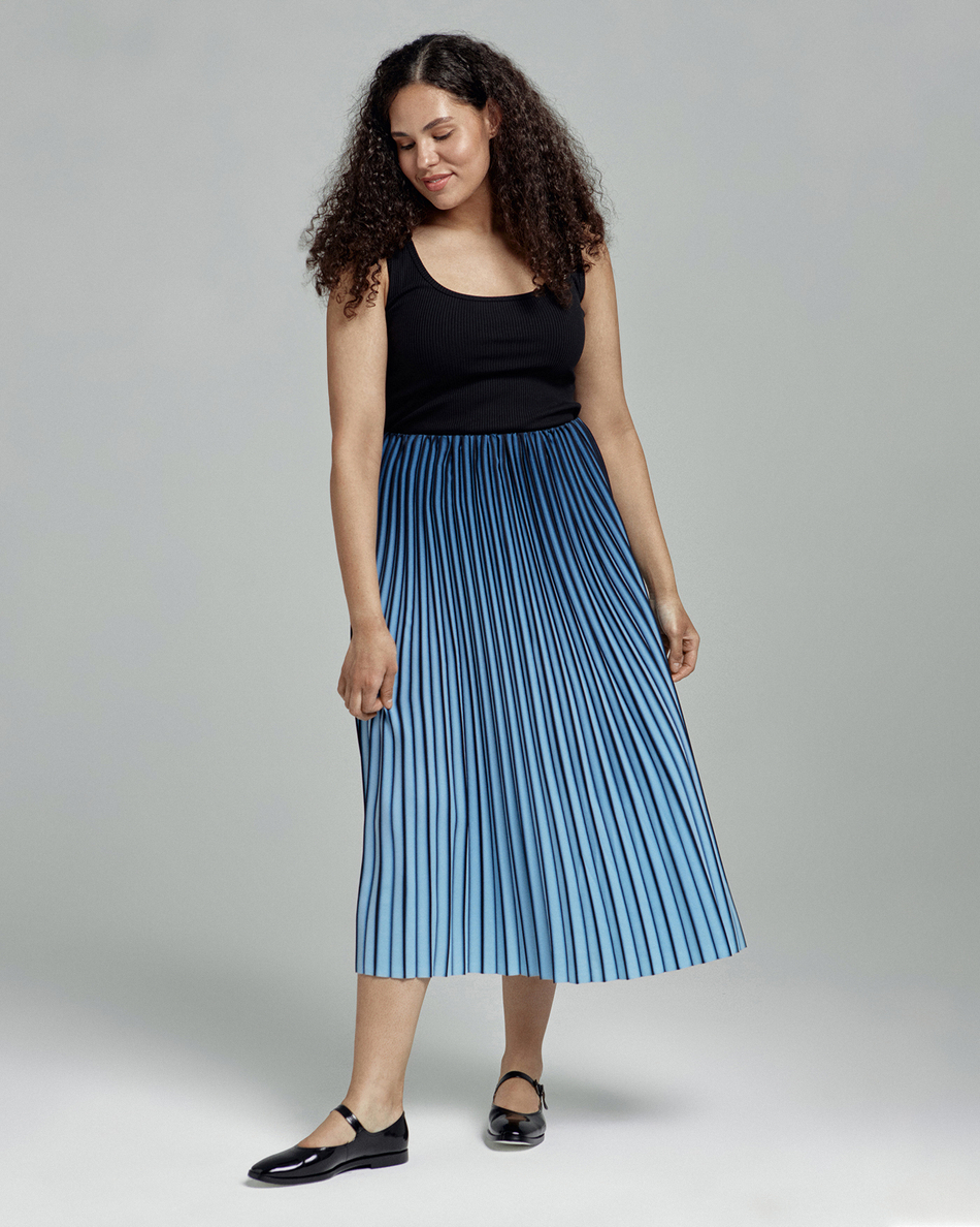 Юбка плиссе