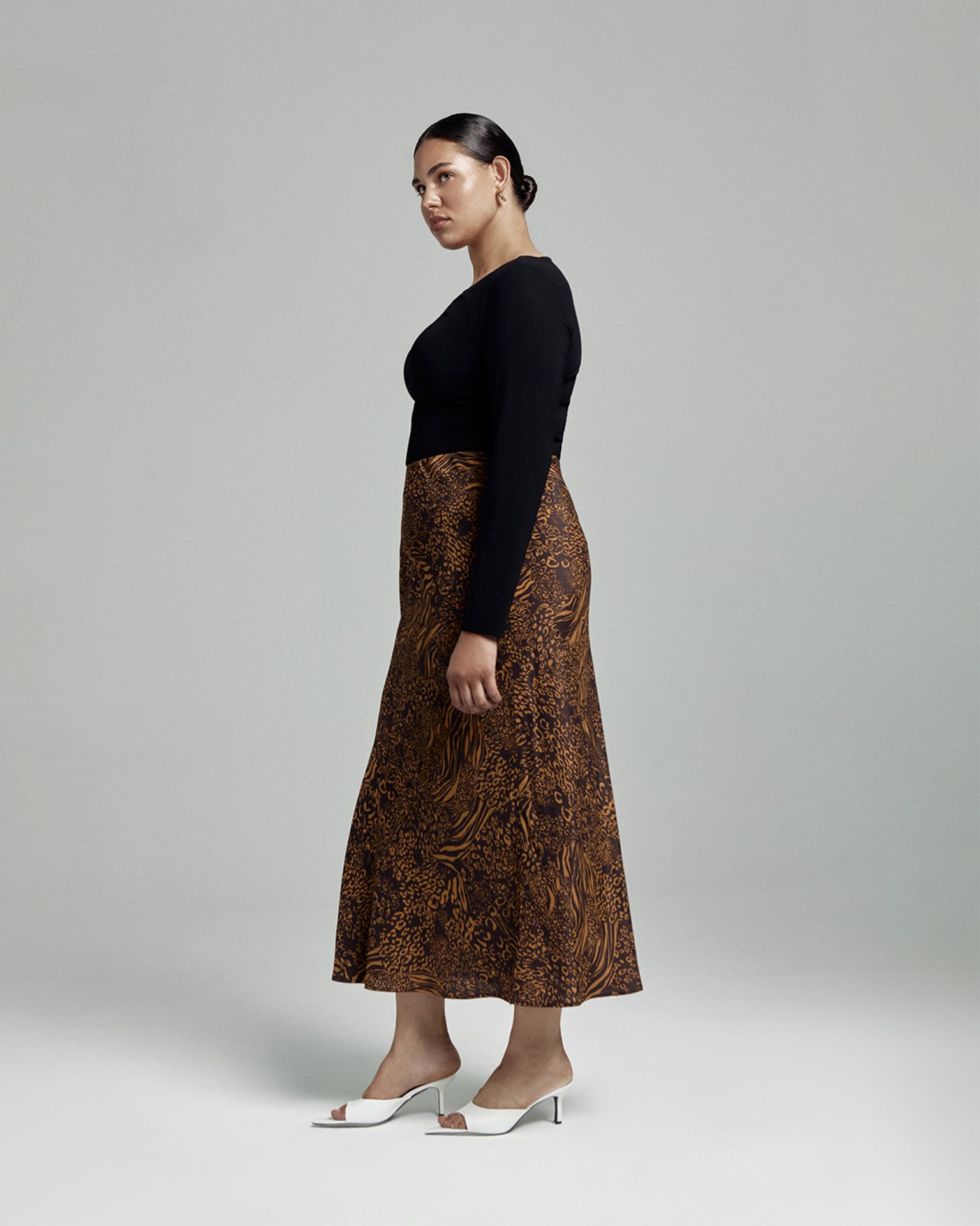 Юбка с рисунком