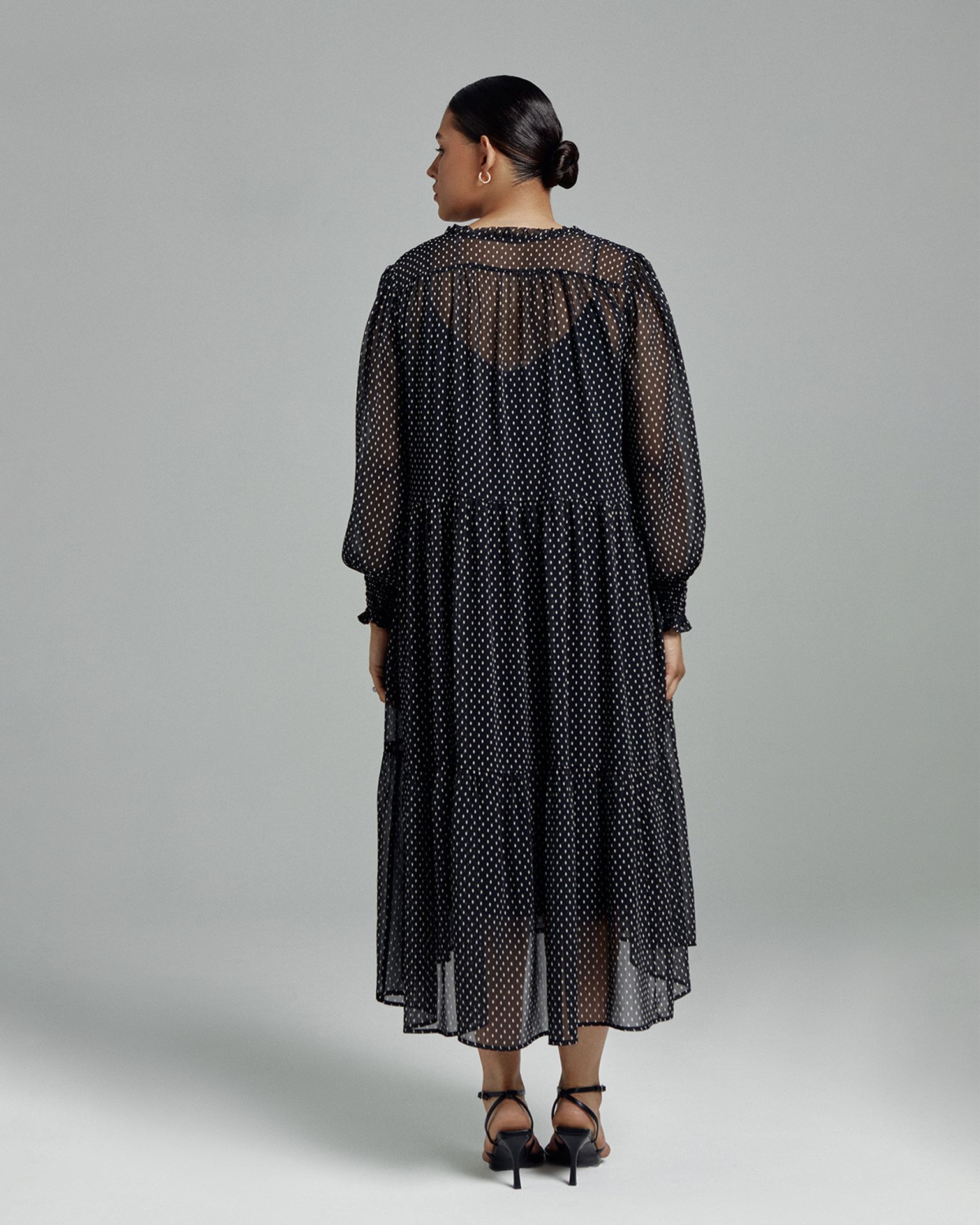 Платье шифоновое