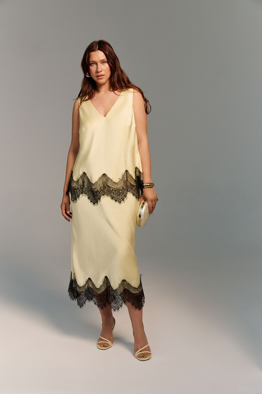 Юбка с кружевом РАНЕВСКАЯ