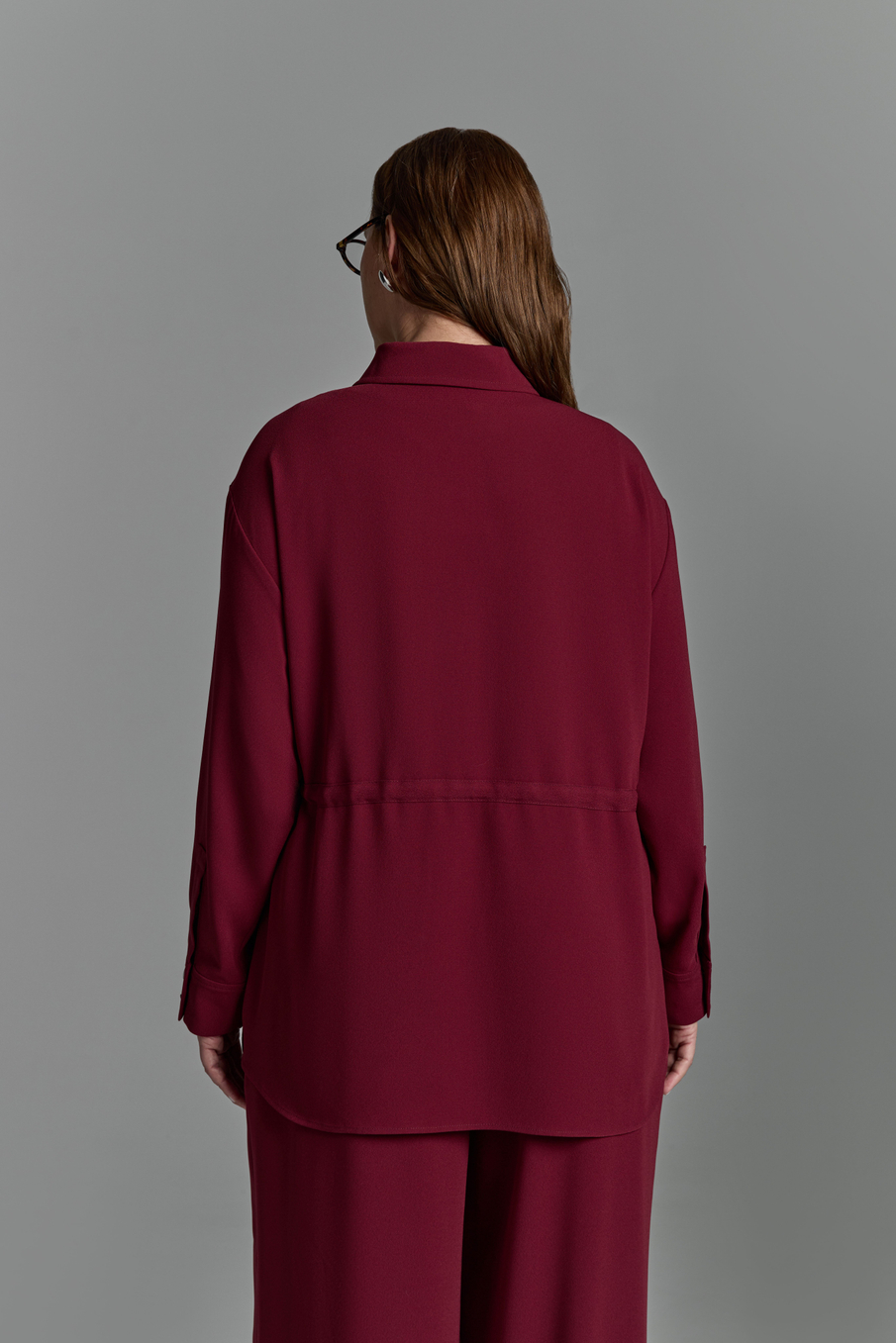 Рубашка с кулисой ION