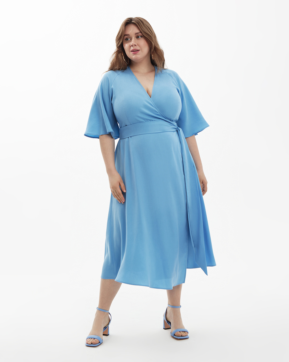 Платье на запах