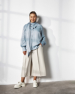 Блуза с шарфом