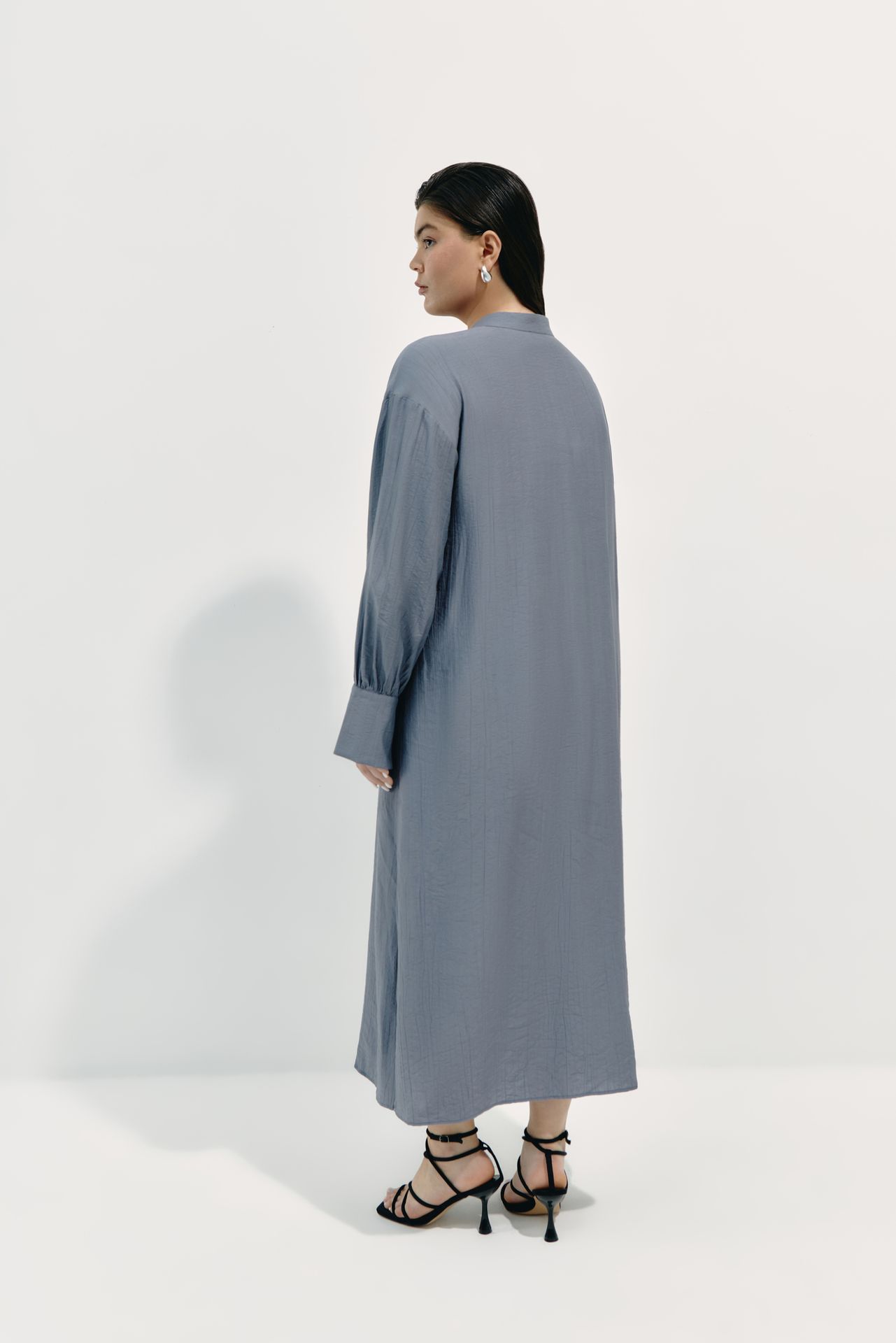 Платье из фактурной вискозы MONET