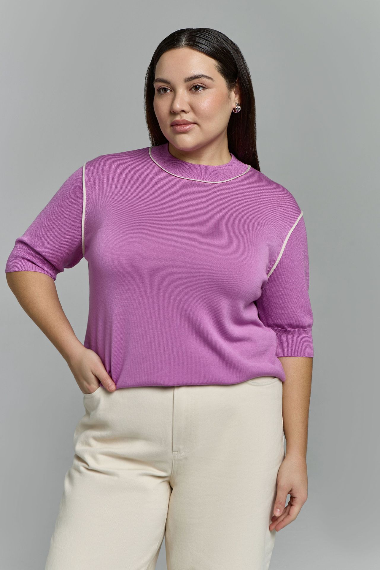 Джемпер с кантом RESTART