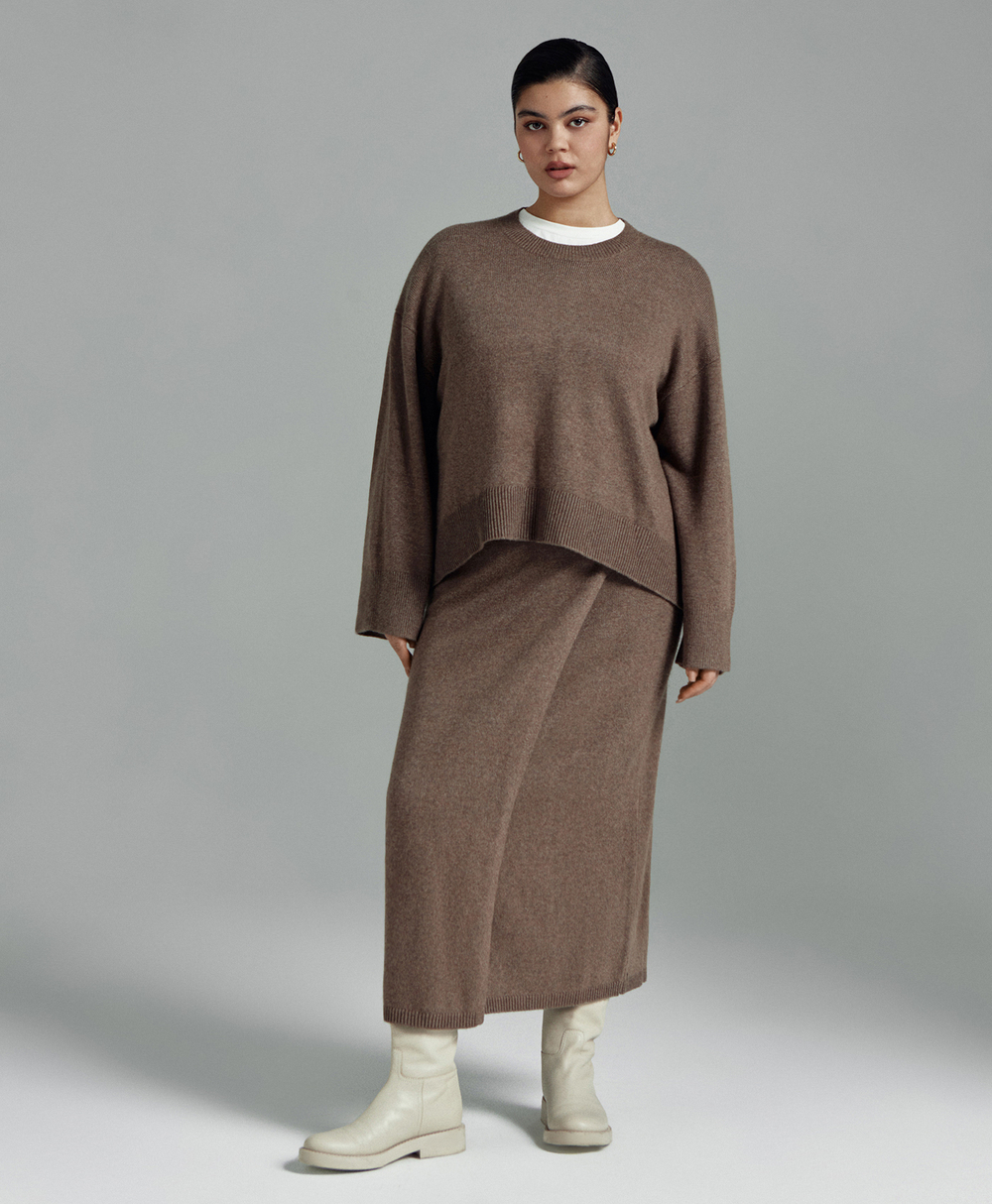 Юбка из ангоры