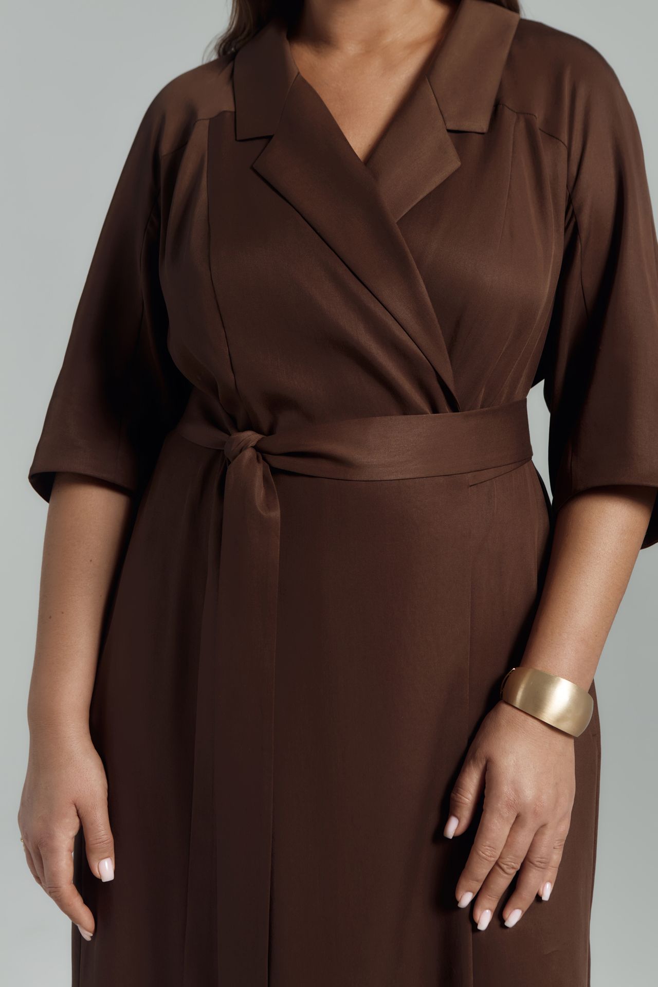 Платье-жакет струящиеся