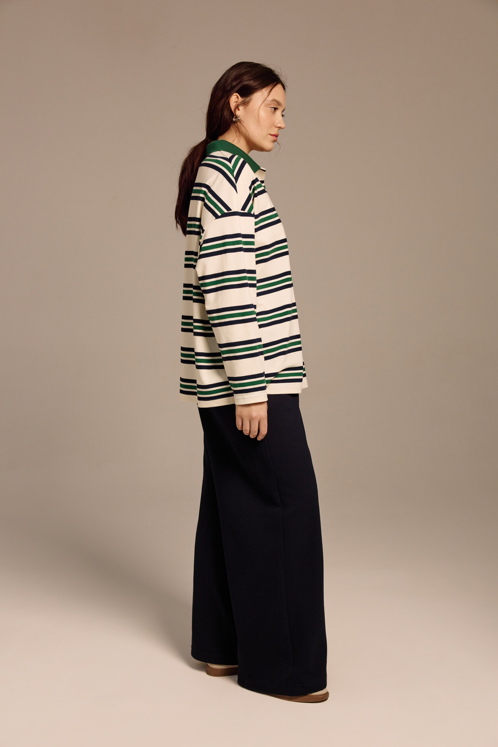 Поло с длинным рукавом Элен