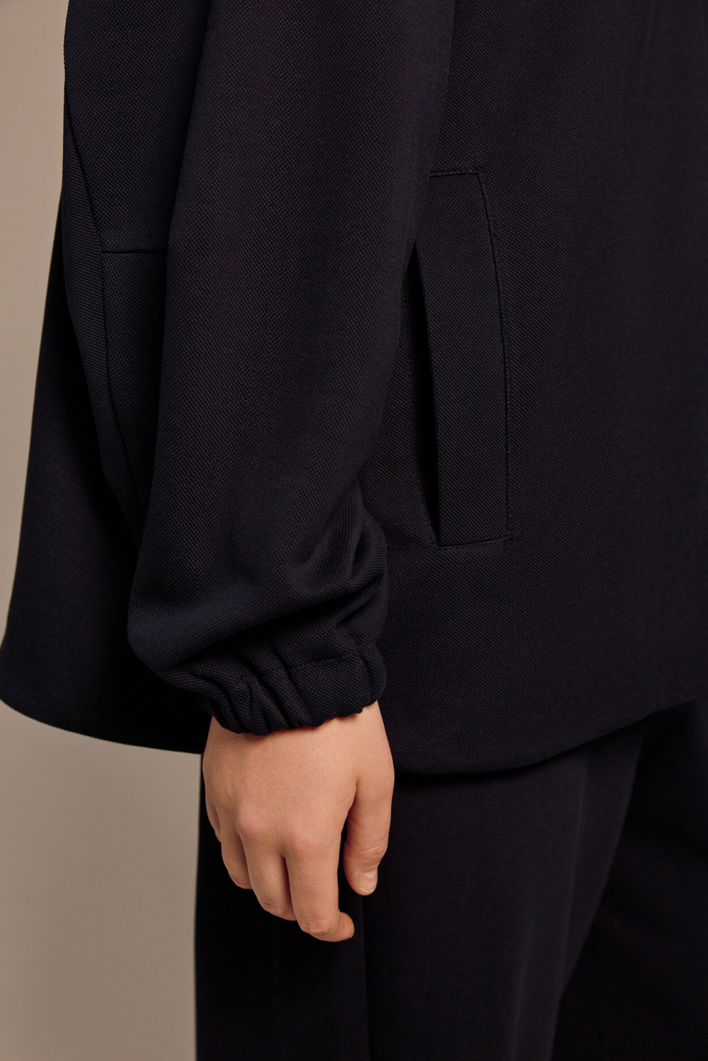 Толстовка из хлопкового пике «Волкман»