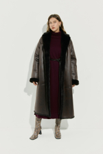 Дубленка удлиненная CAMERON