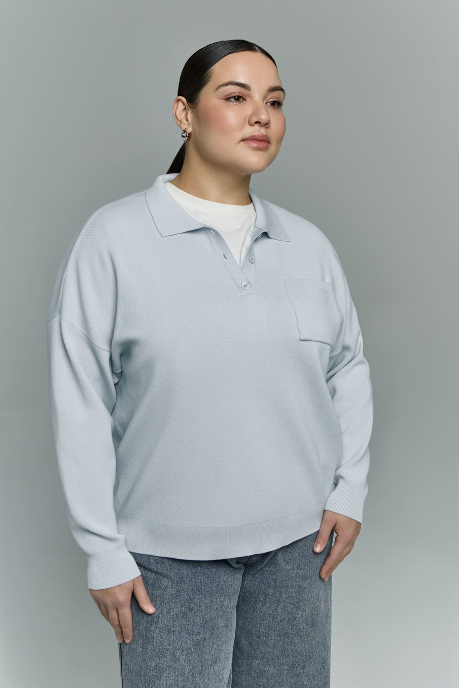 Джемпер-поло GLITCH