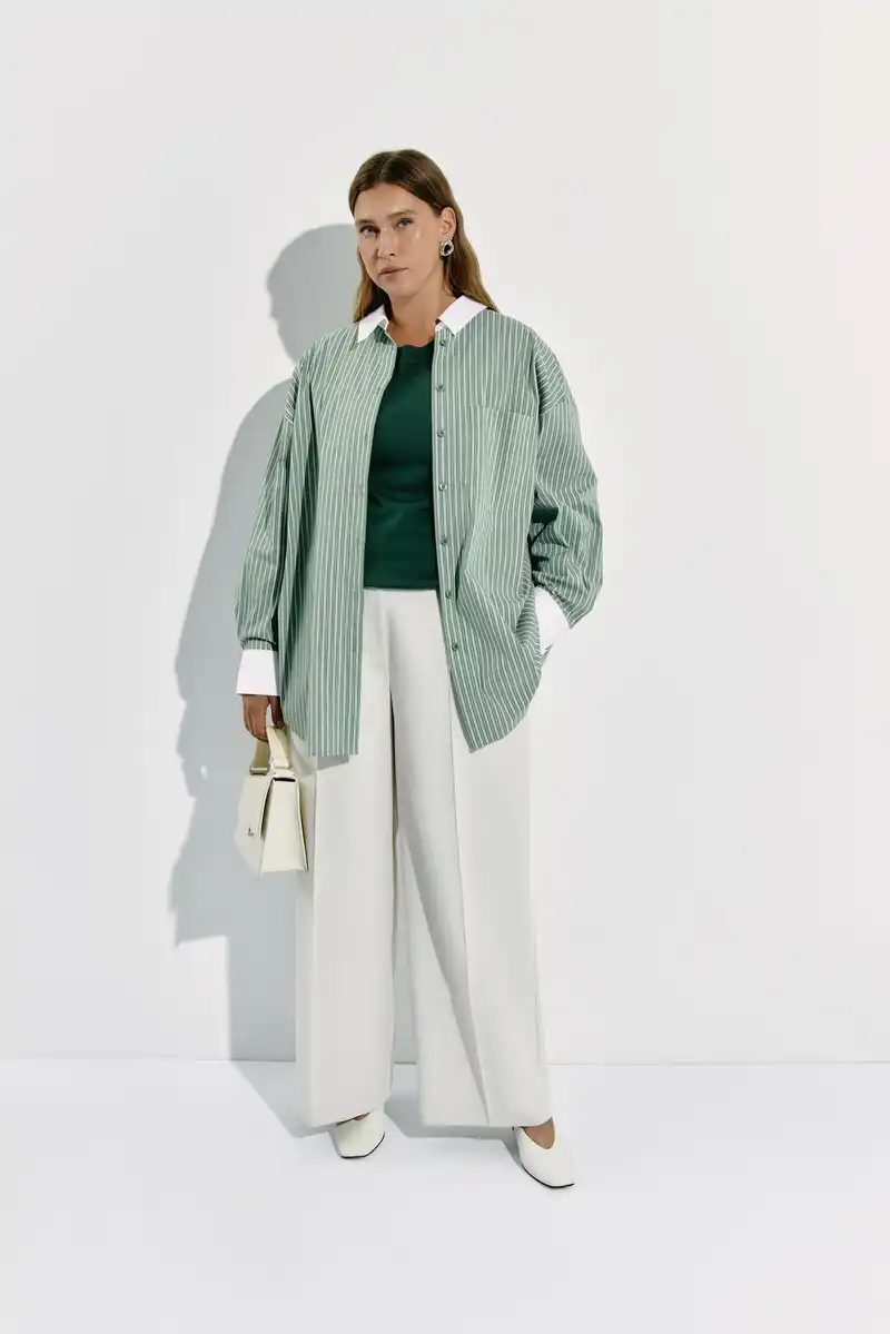 Рубашка из премиального хлопка NAVSEGDA