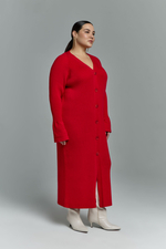 Платье на пуговицах GLINT