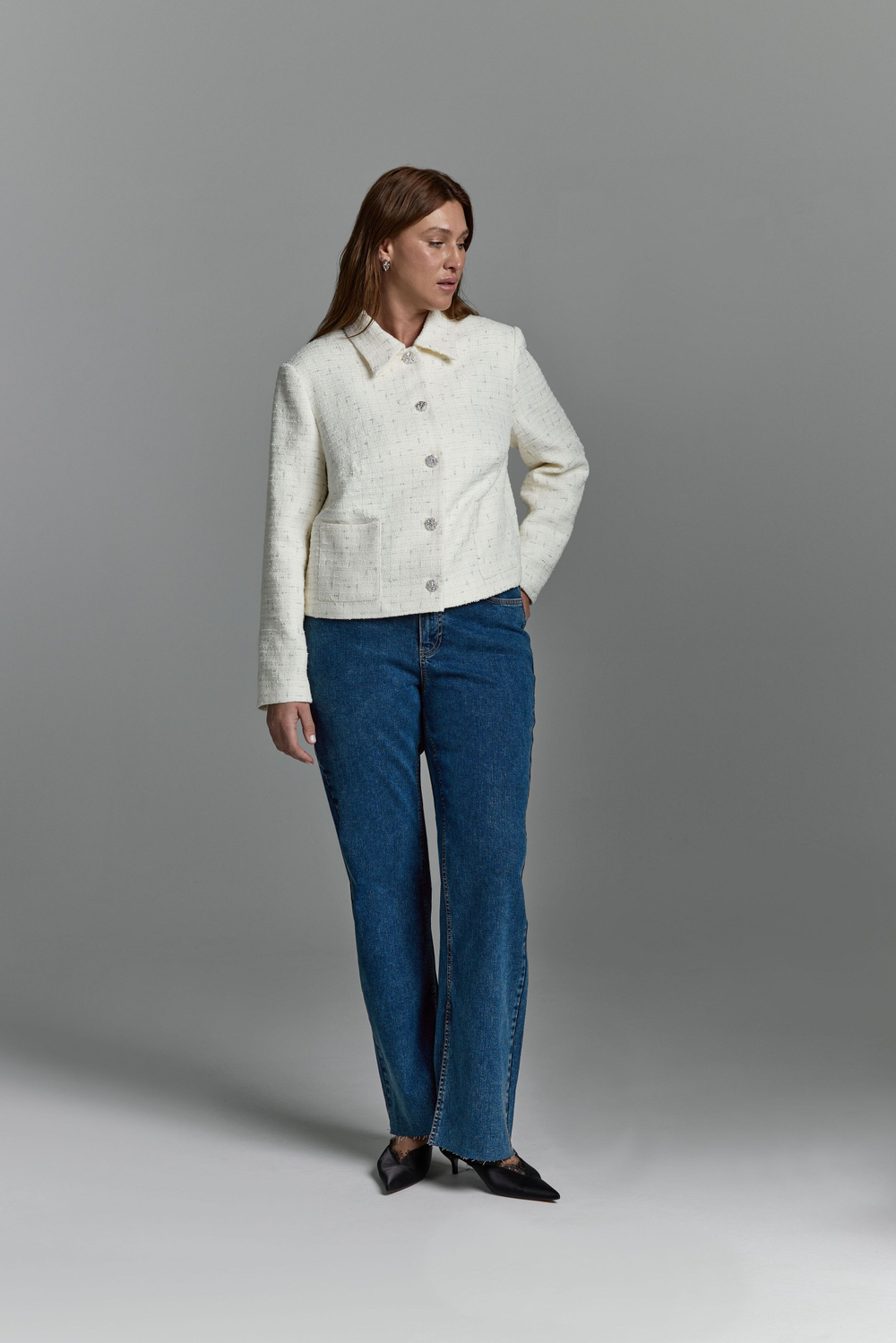 Жакет твидовый KATE