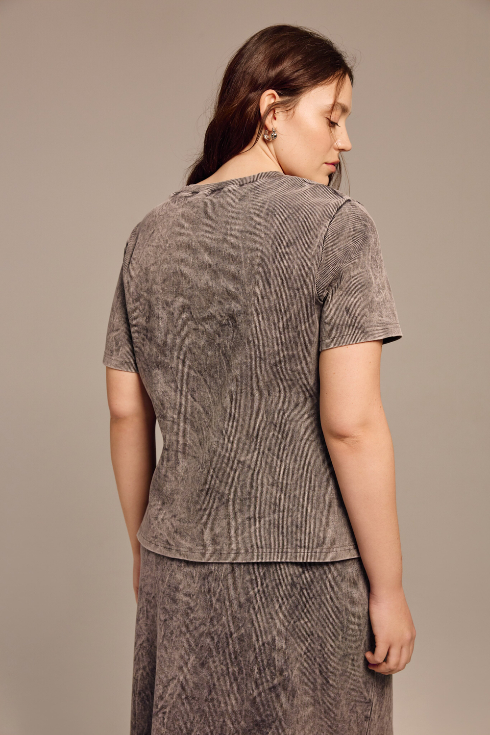 Футболка с эффектом потертости «Нирвана»