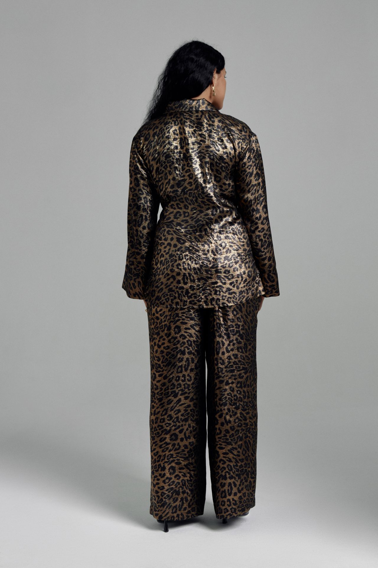 Блуза-кимоно струящаяся