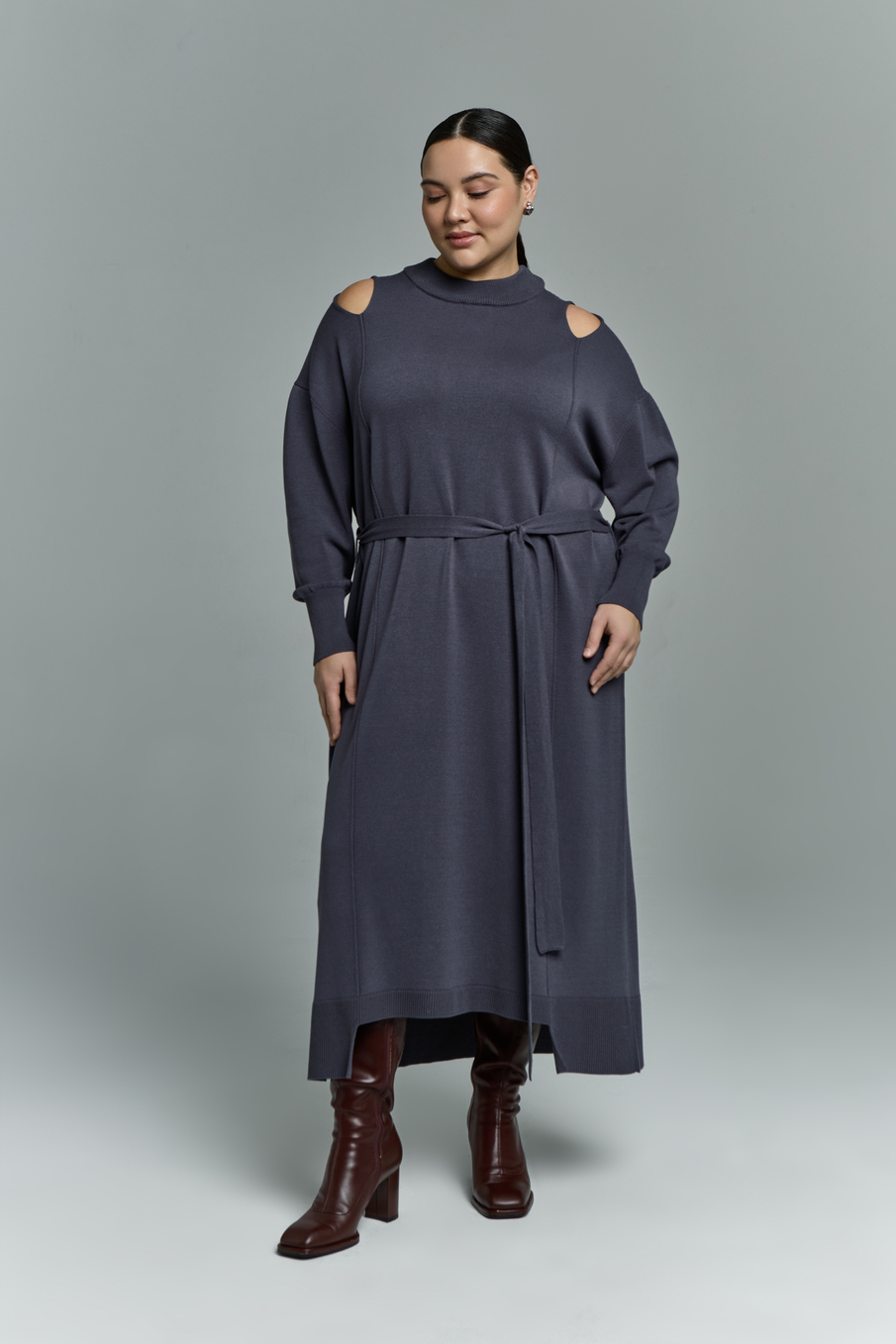 Платье с разрезами LEELOO