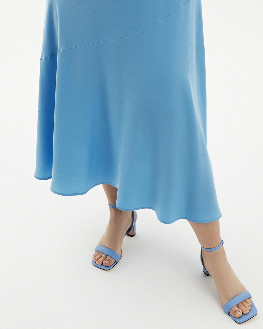 Платье-комбинация из купры