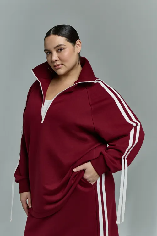 Свитшот с лампасами Triple DVN x NGTV