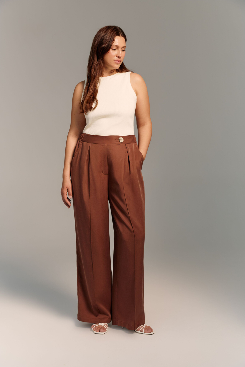 Брюки из купры КЛЕН