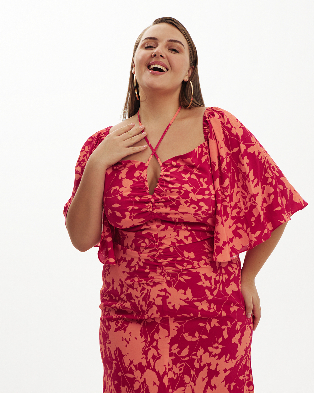 Платье со шнуровкой по спине