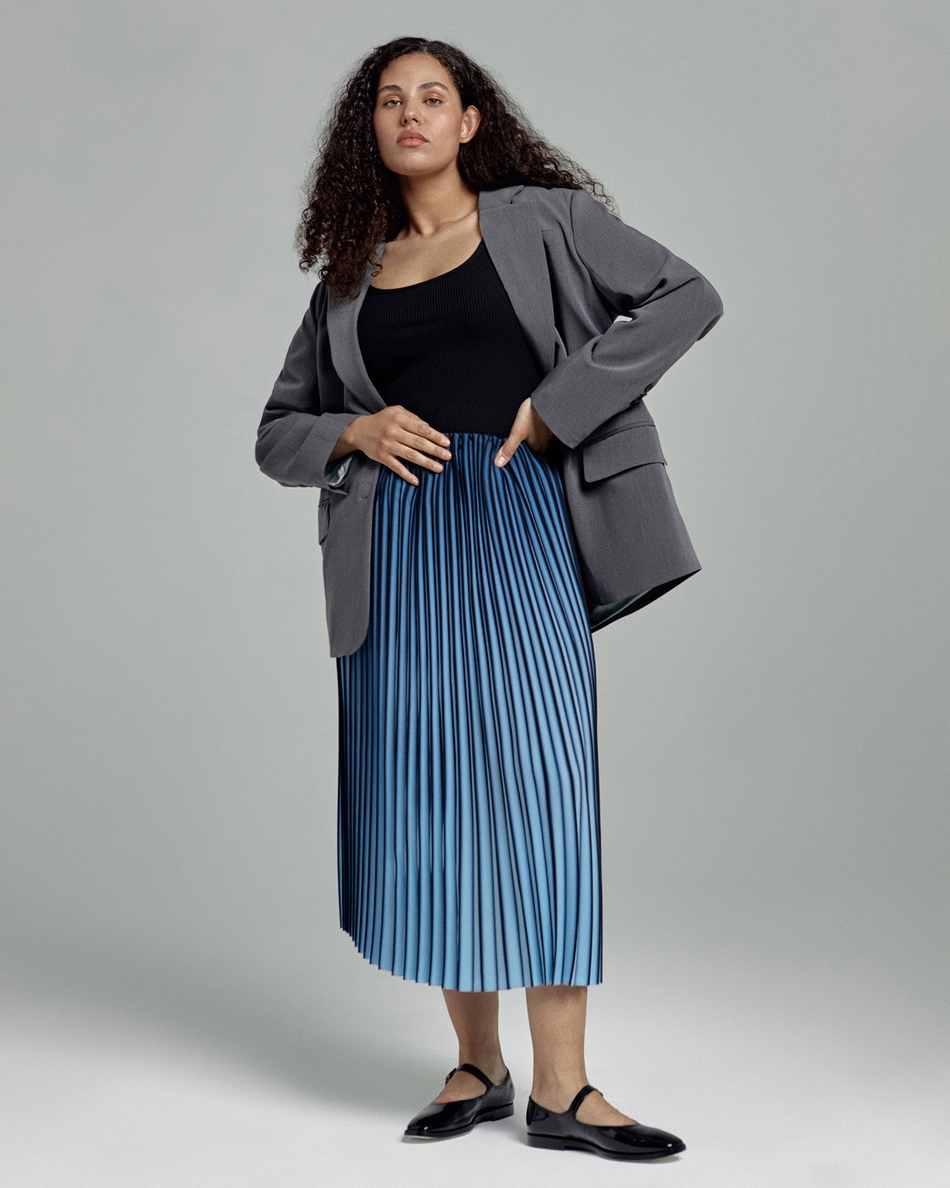 Юбка плиссе