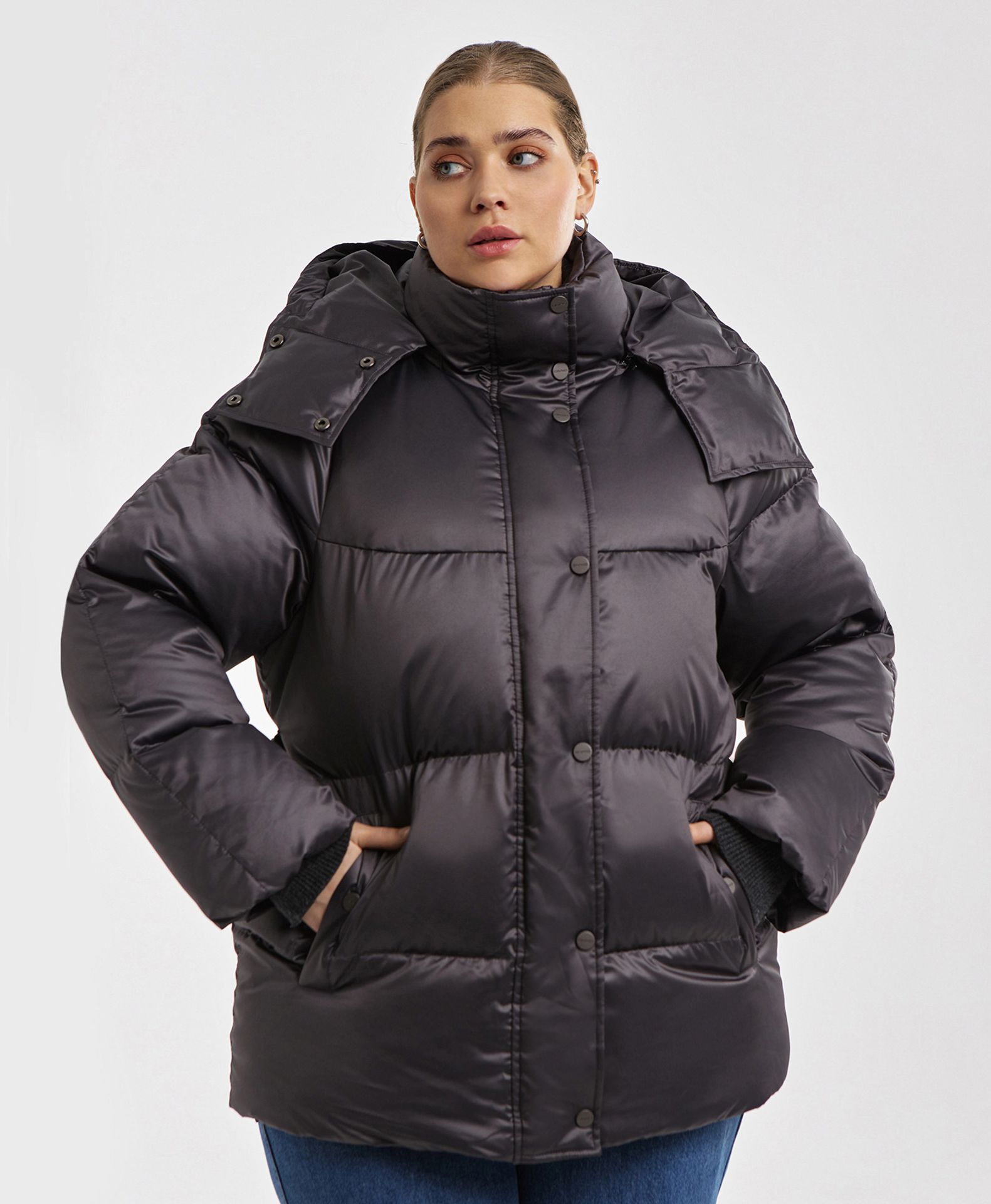 Пуховик короткий