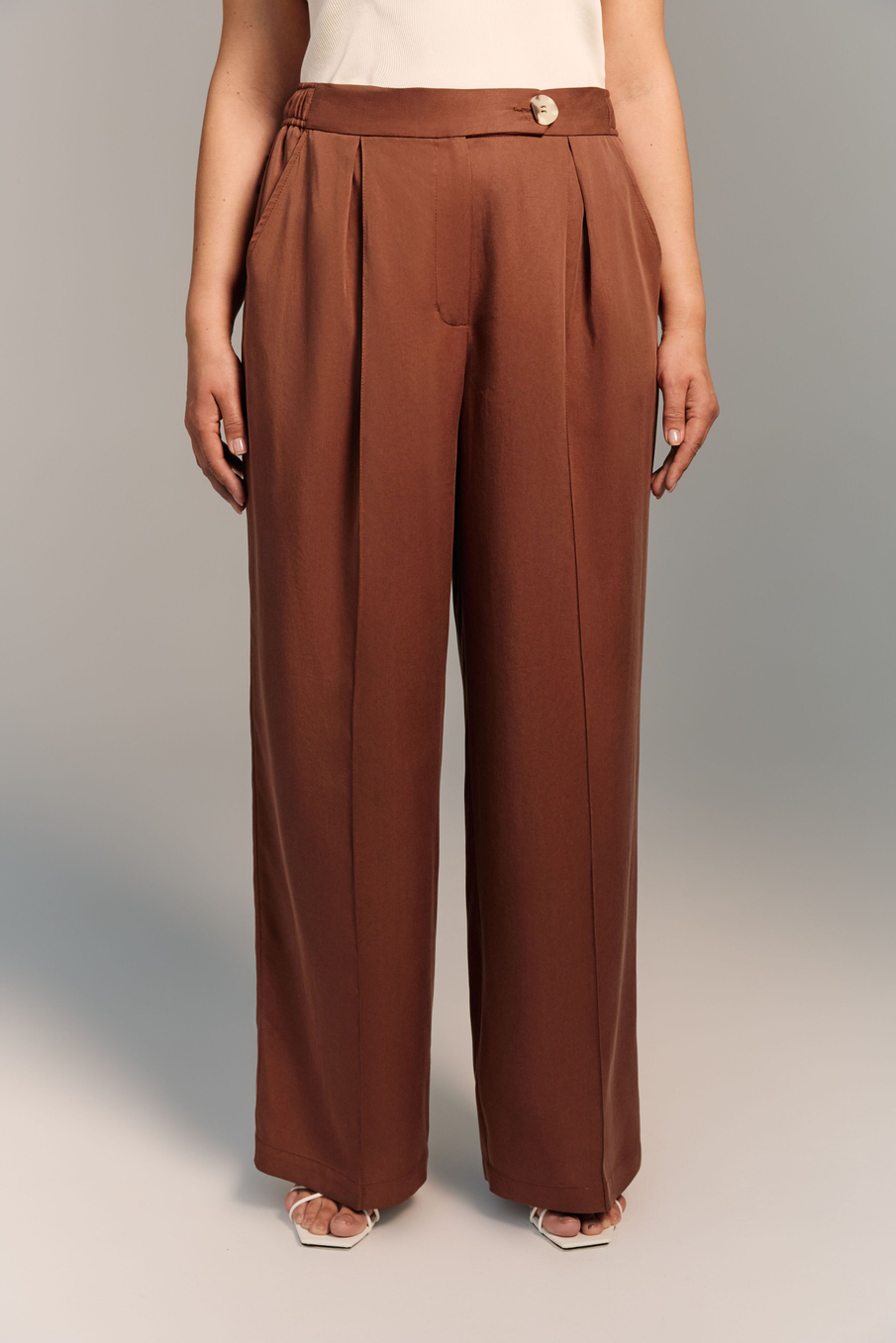 Брюки из купры КЛЕН