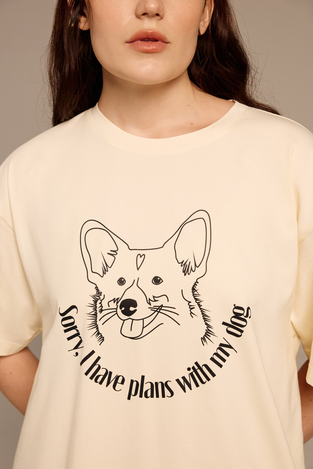 Футболка с принтом