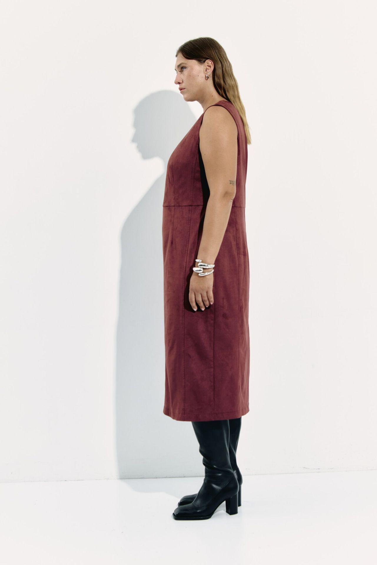 Платье замшевое NAOMI