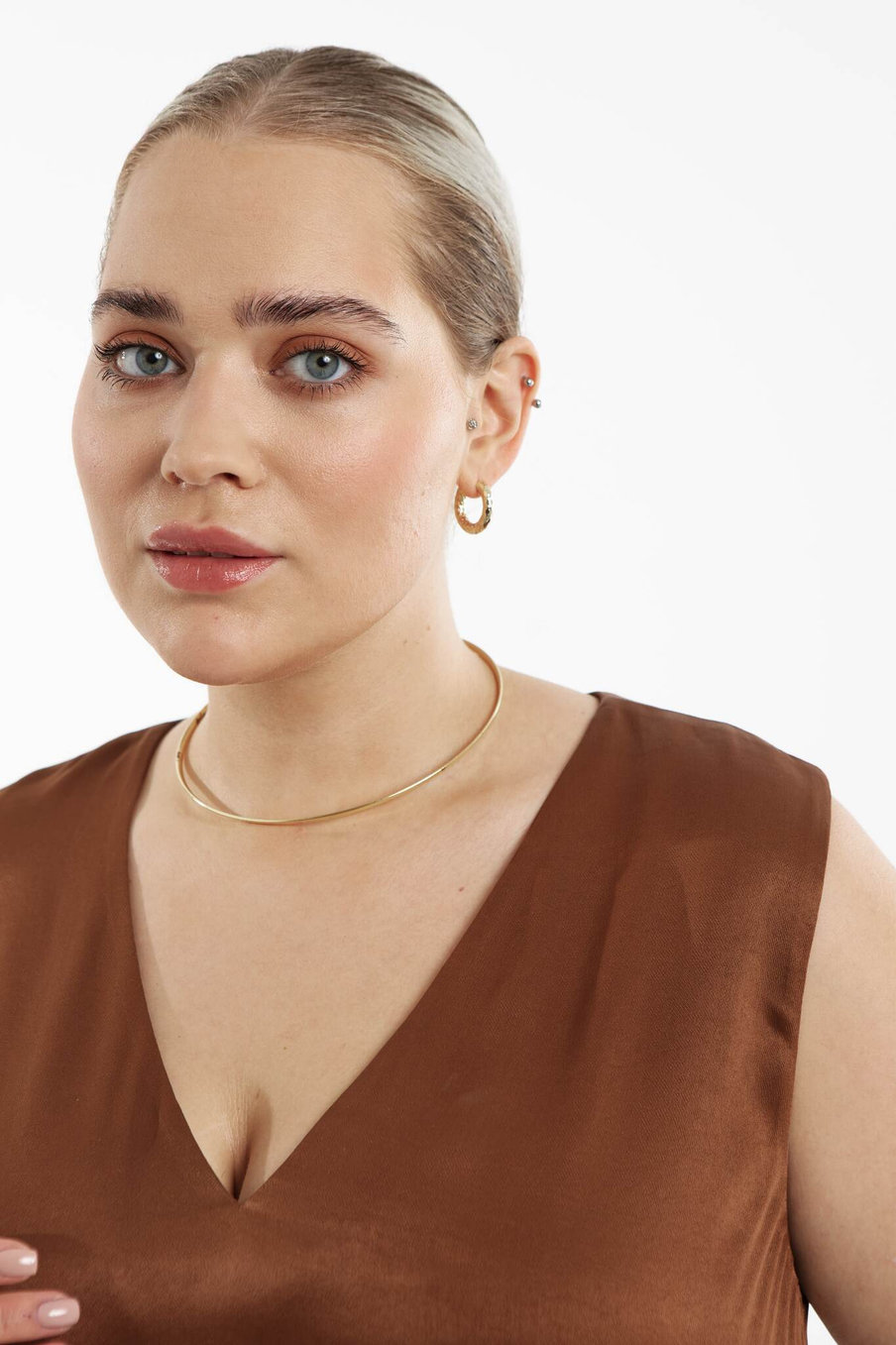 Топ-блуза струящийся