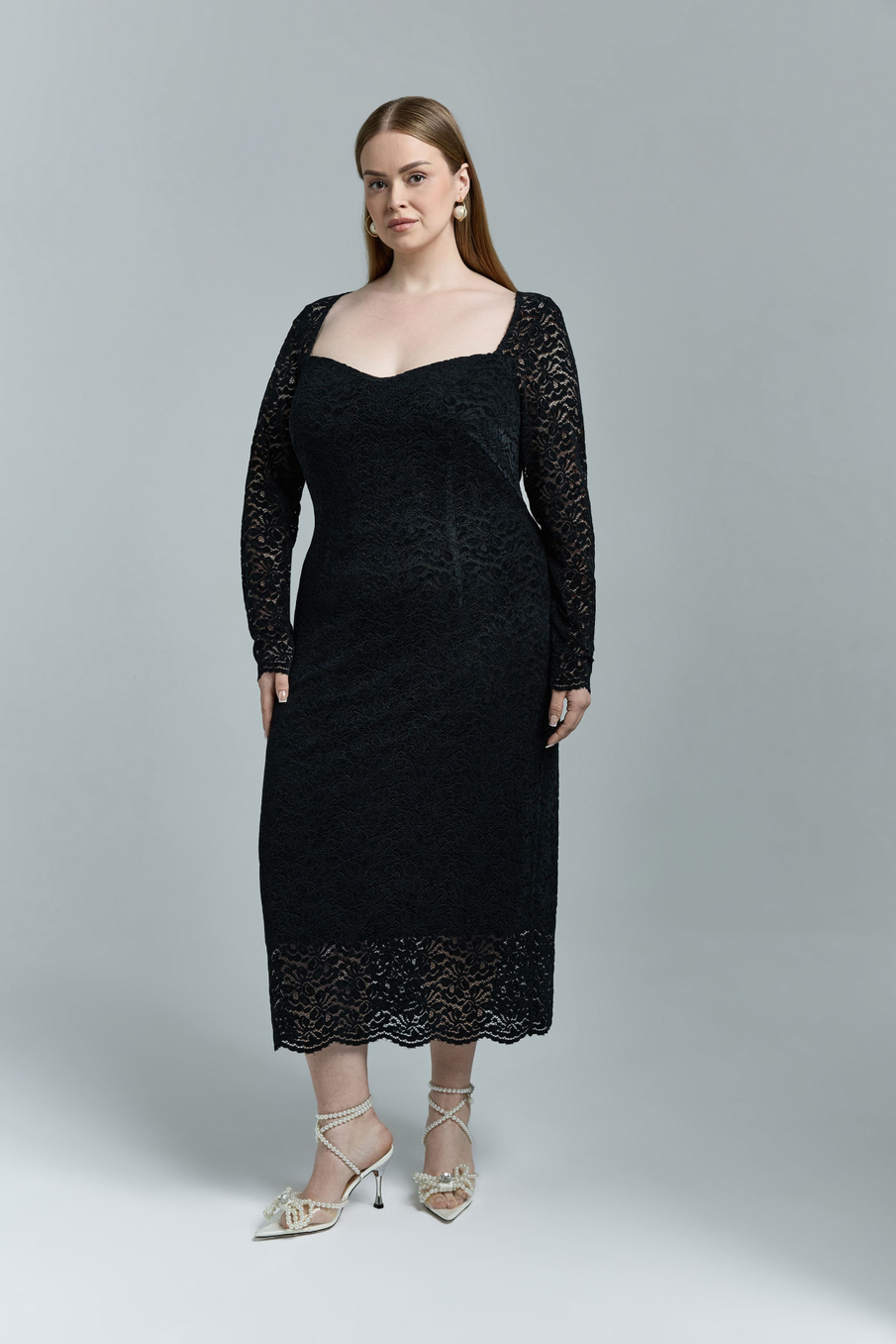 Платье кружевное KITRI