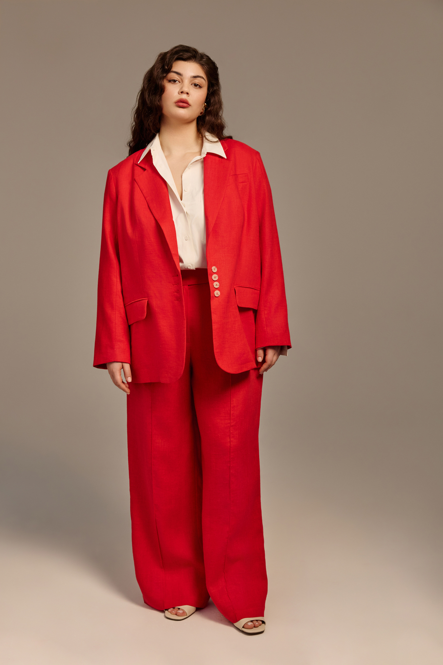 Брюки изо льна АРРИБА