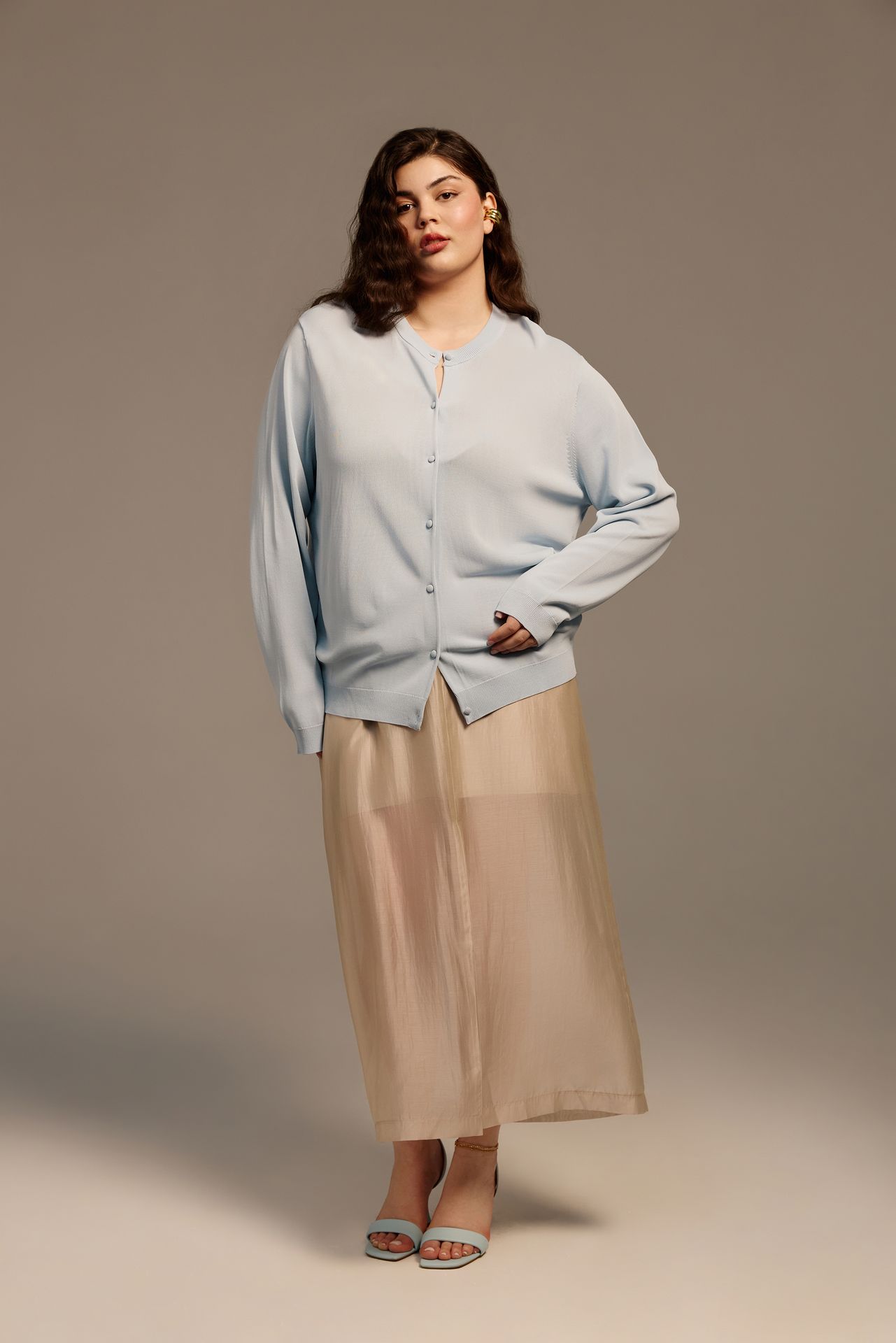 Кардиган из холодной вискозы