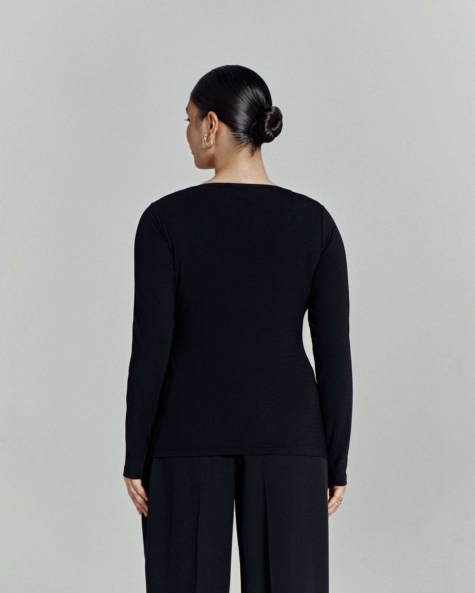 Лонгслив из вискозы NAVSEGDA