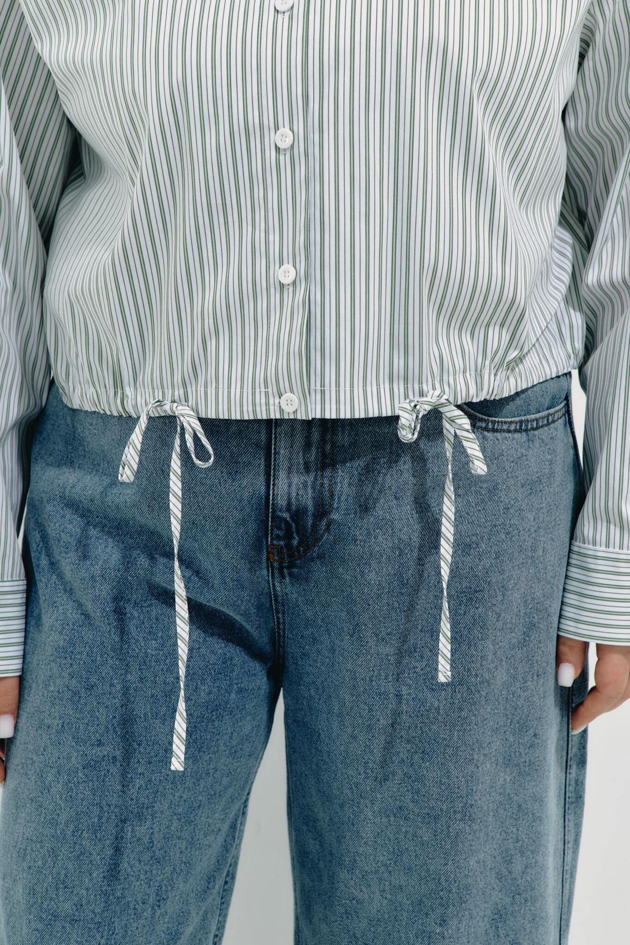 Рубашка укороченная JULES