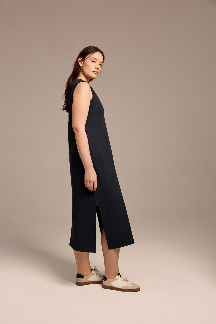 Платье в рубчик «Нирвана»