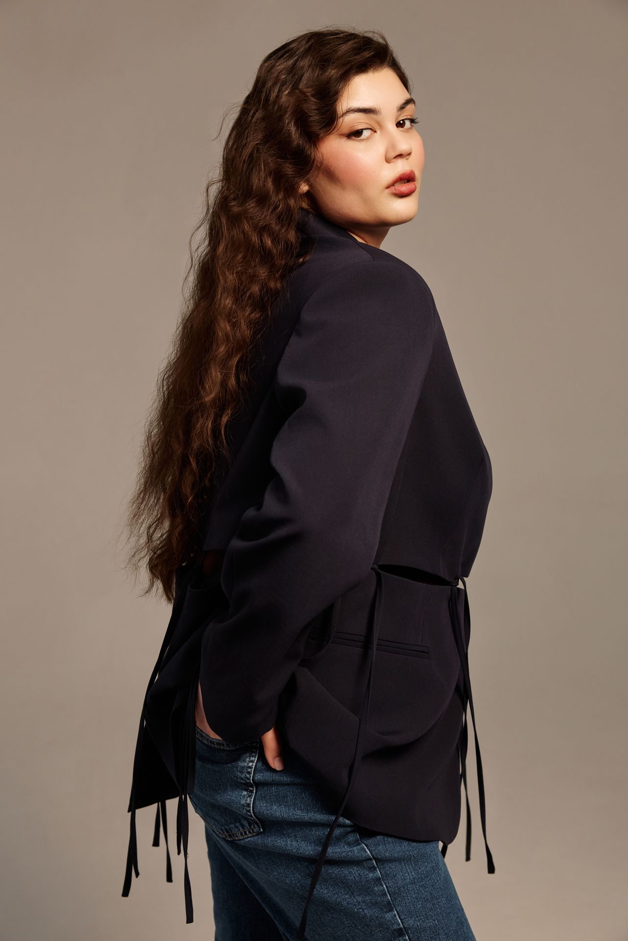 Жакет с завязками ЛАСО