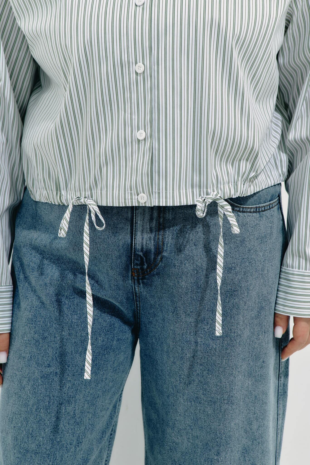 Рубашка укороченная JULES