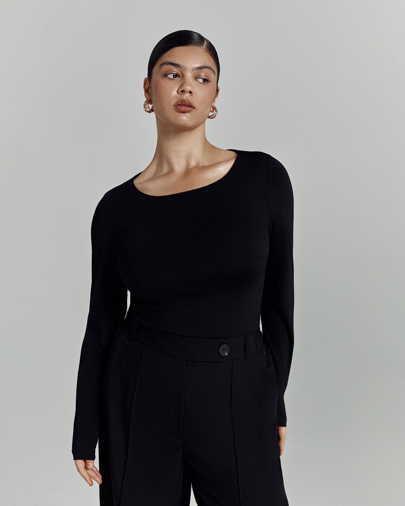 Лонгслив из вискозы NAVSEGDA